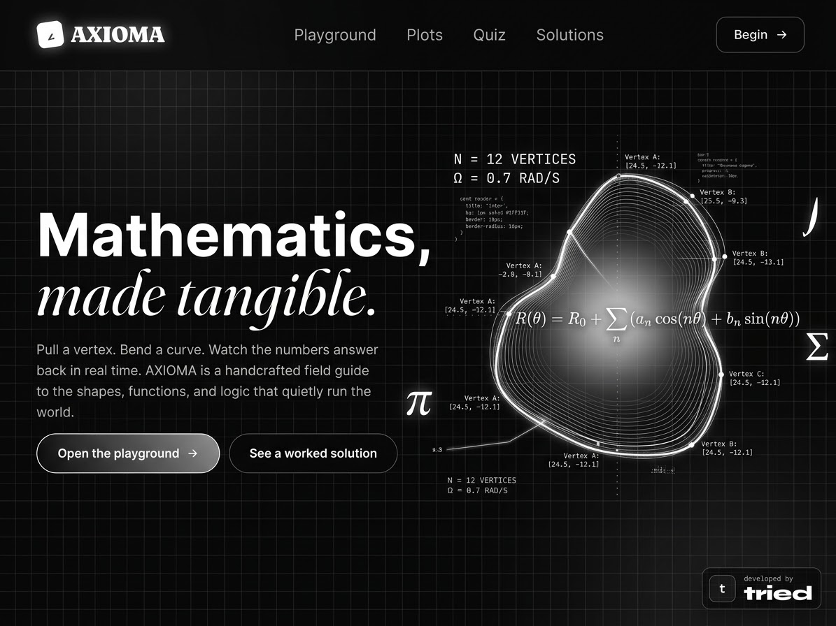 Axioma project preview
